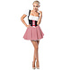 Dirndl Jurk Oktoberfest Rood Zwart Dirndl Jurk Oktoberfest Rood Zwart