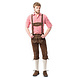 Lederhose Leer Lang Donkerbruin en Bretels Lederhose Leer Lang Donkerbruin en Bretels