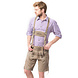 Lederhose Leer Kort Lichtbruin en Riem Lederhose Leer Kort Lichtbruin en Riem