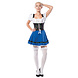 Dirndl Jurk Oktoberfest Blauw Witte Strik Dirndl Jurk Oktoberfest Blauw Witte Strik