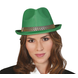 Groene Gangster Hoed Groene Gangster Hoed