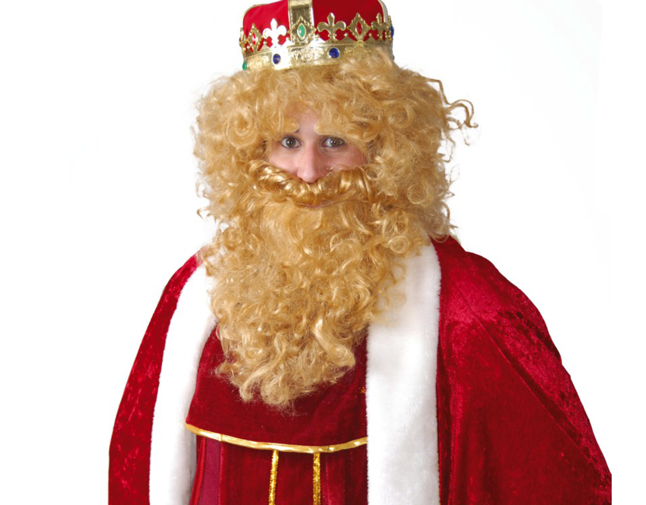 Koning Pruik Baard Partywinkel