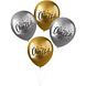 Ballonnen Cheers 33cm 4st Ballonnen Cheers 33cm 4st