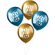 Ballonnen Best Dad Ever 33cm 4st Ballonnen Best Dad Ever 33cm 4st