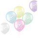 Ballonnen Happy 9Th Bday 33cm 6st Ballonnen Happy 9Th Bday 33cm 6st