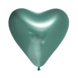 Hartjes Ballonnen Groen 30cm 6st Hartjes Ballonnen Groen 30cm 6st