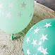 Ballonnen Ster Gekleurd 33cm 6st Ballonnen Ster Gekleurd 33cm 6st