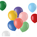 Ballonnen Retro Gekleurd 33cm 50st Ballonnen Retro Gekleurd 33cm 50st