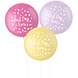Ballonnen Best Day Ever Roze 80cm 3st Ballonnen Best Day Ever Roze 80cm 3st