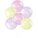 Ballonnen Happy B-Day Roze 48cm 6st Ballonnen Happy B-Day Roze 48cm 6st