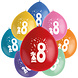Ballonnen 8 Jaar Gekleurd 23cm 8st Ballonnen 8 Jaar Gekleurd 23cm 8st