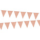 Vlaggenlijn Rose Gouden Glitter 6m Vlaggenlijn Rose Gouden Glitter 6m