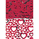 Hartjes Confetti Groot Rood 14g Hartjes Confetti Groot Rood 14g