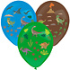 Dinosaurus Ballonnen 35cm 3st Dinosaurus Ballonnen 35cm 3st