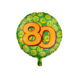 Helium Ballon 80 Jaar Gekleurd Leeg 46cm Helium Ballon 80 Jaar Gekleurd Leeg 46cm