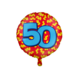 Helium Ballon 50 Jaar Gekleurd Leeg 46cm Helium Ballon 50 Jaar Gekleurd Leeg 46cm
