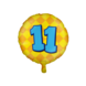 Helium Ballon 11 Jaar Gekleurd Leeg 46cm Helium Ballon 11 Jaar Gekleurd Leeg 46cm
