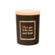 Geurkaars I Love You Zwart 8cm Geurkaars I Love You Zwart 8cm