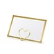 Naamkaartjes Goud Lijst 9,5cm 10st Naamkaartjes Goud Lijst 9,5cm 10st