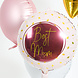 Helium Ballon Best Mum Roze Leeg 45cm Helium Ballon Best Mum Roze Leeg 45cm