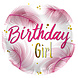 Helium Ballon Birthday Girl Veren Leeg 45cm Helium Ballon Birthday Girl Veren Leeg 45cm