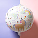 Helium Ballon Happy Birthday Unicorn Leeg 45cm Helium Ballon Happy Birthday Unicorn Leeg 45cm