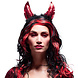 Halloween 6-Maandslenzen Sclera She-Devil Halloween 6-Maandslenzen Sclera She-Devil