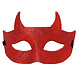 Halloween Oogmasker Duivel Glitter Halloween Oogmasker Duivel Glitter