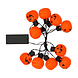 Halloween Led-Lichtsnoer Pompoen 175cm Halloween Led-Lichtsnoer Pompoen 175cm