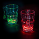 Halloween Oplichtend Glas Schedel 400ml Halloween Oplichtend Glas Schedel 400ml