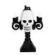 Halloween Led-Kandelaar Schedel 16cm Halloween Led-Kandelaar Schedel 16cm