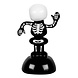Halloween Dansend Skelet Solar 11cm Halloween Dansend Skelet Solar 11cm