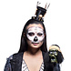 Halloween Scepter Voodoohoofd 52cm Halloween Scepter Voodoohoofd 52cm