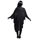 Halloween Zwarte Cape Vleermuis 120cm Halloween Zwarte Cape Vleermuis 120cm