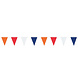 Vlaggenlijn Oranje-Rood-Wit-Blauw 10m Vlaggenlijn Oranje-Rood-Wit-Blauw 10m