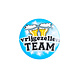 Button Vrijgezellen Team Man 5,5cm Button Vrijgezellen Team Man 5,5cm