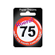 Button 75 Jaar Verkeersbord 5,5cm Button 75 Jaar Verkeersbord 5,5cm