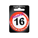 Button 16 Jaar Verkeersbord 5,5cm Button 16 Jaar Verkeersbord 5,5cm