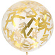 Gouden Confetti Ballon 61cm Gouden Confetti Ballon 61cm