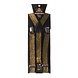 Gouden Bretels 2,5 cm Gouden Bretels 2,5 cm