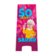 Warning Sign Sarah Cartoon 58cm Warning Sign Sarah Cartoon 58cm