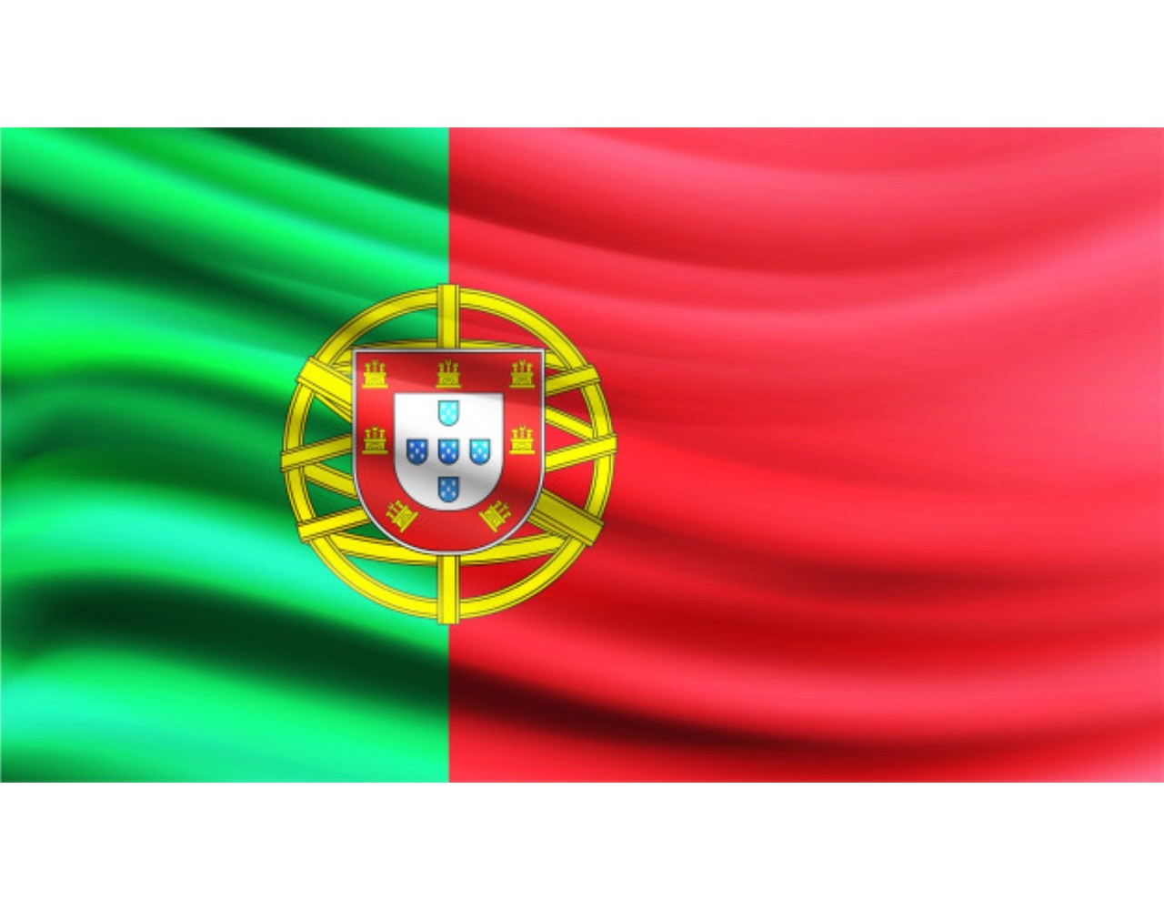Vlag Portugal 150cm - Partywinkel