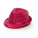 Glitter Hoed Fuchsia Glitter Hoed Fuchsia