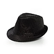 Glitter Hoed Zwart Glitter Hoed Zwart
