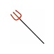 Drietand 50cm 2 delig Drietand 50cm 2 delig