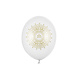 Communie Ballonnen Metallic 30cm 6st Communie Ballonnen Metallic 30cm 6st