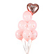Ballonnen Mom To Be Roze 30cm 6st Ballonnen Mom To Be Roze 30cm 6st
