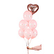Ballonnen Mom To Be Roze 30cm 6st Ballonnen Mom To Be Roze 30cm 6st