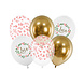 Ballonnen Love Mix 30cm 6st Ballonnen Love Mix 30cm 6st