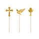 Communie Caketopper 31,5cm 6st Communie Caketopper 31,5cm 6st